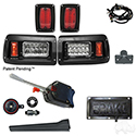 Build Your Own LED Adj. Light Kit, Club Car DS 93+ (Basic, Pedal Mount)