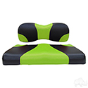 RHOX Front Seat Cushion Set, Sport Black/Green, Yamaha Drive