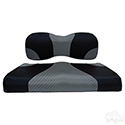 RHOX Front Seat Cushion Set, Sport Black Carbon Fiber/Gray Carbon Fiber, Yamaha Drive