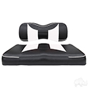 RHOX Front Seat Cushion Set, Rally Black/White, Yamaha Drive