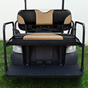 RHOX Rhino Aluminum Seat Kit, Sport Black/Tan, Club Car Tempo, Precedent 04+