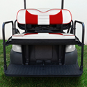 RHOX Rhino Aluminum Seat Kit, Rally White/Red, Club Car Tempo, Precedent 04+