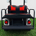 RHOX Rhino Seat Kit, Rally Black/Red, Yamaha Drive