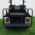 RHOX Rhino Aluminum Seat Kit, Sport Black Carbon Fiber/Gray Carbon Fiber, Yamaha Drive