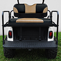RHOX Rhino Seat Kit, Sport Black/Tan, E-Z-Go RXV 08+