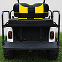 RHOX Rhino Aluminum Seat Kit, Rally Black/Yellow, E-Z-Go RXV 08+