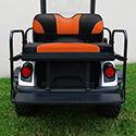RHOX Rhino Seat Kit, Sport Black/Orange, Yamaha Drive2