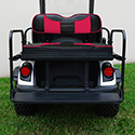 RHOX Rhino Seat Kit, Rally Black/Pink, Yamaha Drive2