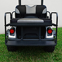 RHOX Rhino Aluminum Seat Kit, Sport Black/Silver, Yamaha Drive2