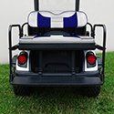 RHOX Rhino Aluminum Seat Kit, Rally White/Blue, Yamaha Drive2