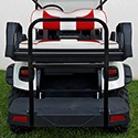 RHOX Rhino Aluminum Seat Kit, Rally White/Red, E-Z-Go TXT 96+