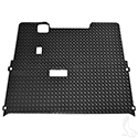Floor Mat, Diamond Plate Rubber, Black, E-Z-Go TXT 01.5+