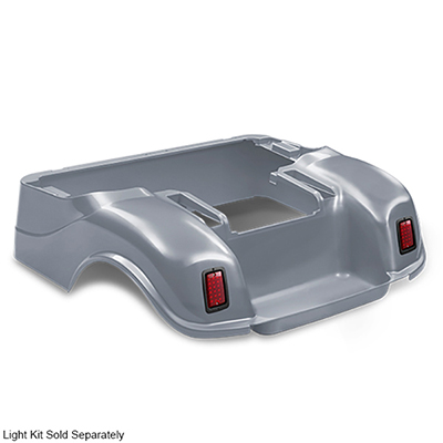 DoubleTake Rear Body, E-Z-Go TXT 96+, Silver