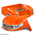 DoubleTake Phoenix Body Kit with Street Legal Light Kit, E-Z-Go TXT 96+, Orange