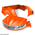 DoubleTake Phoenix Body Kit with Street Legal LED Light Kit, Yamaha Drive2, Orange