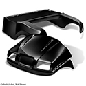 DoubleTake Phantom Body Kit with Grille, Club Car Precedent 04+, Black