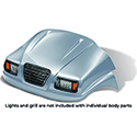 DoubleTake Phantom Front Cowl, Club Car Precedent 04+, Silver