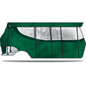 DoubleTake Enclosure & Valance, 6 Passenger, Club Car Precedent, Teal