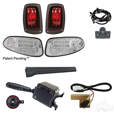 Build Your Own LED Factory Light Kit, E-Z-Go RXV 16+, 12V (Deluxe, Electric)