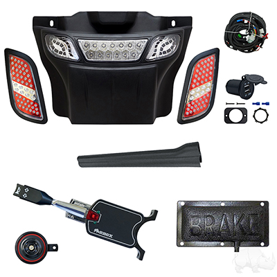 Build Your Own LED Light Bar Kit, E-Z-Go RXV 08-15 (Standard, Pedal Mount)