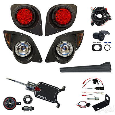 Build Your Own Factory Light Kit w/ Plug & Play, Yamaha Drive 07-16 (Basic, Brake Switch Kit)