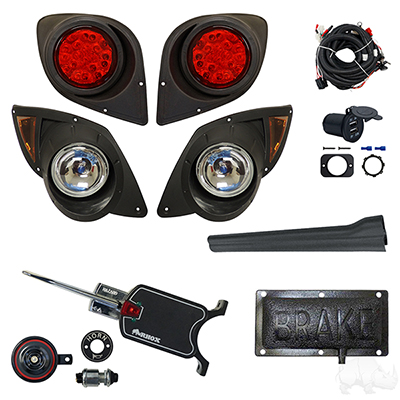 Build Your Own Factory Light Kit, Yamaha Drive 07-16 (Basic, Pedal Mount)