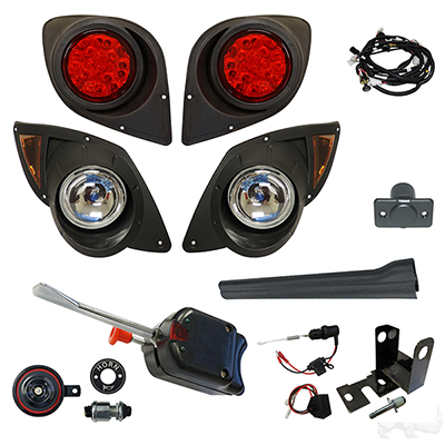 Build Your Own Factory Light Kit, Yamaha Drive 07-16 (Basic, Bracket)