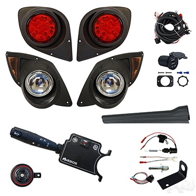 Build Your Own Factory Light Kit w/ Plug & Play, Yamaha Drive 07-16, 12V  (Deluxe, Brake Switch Kit)