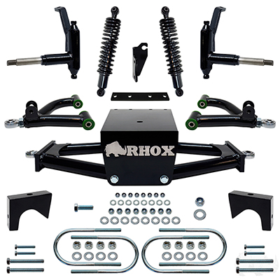 RHOX BMF A-Arm Lift, 5" E-Z-Go RXV Gas March 13-19 and Electric March 13+