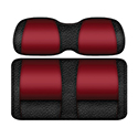 DoubleTake Veranda Front Cushion Set, Club Car DS New Style 00+, Black/Ruby
