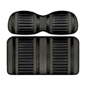 DoubleTake Extreme Front Cushion Set, Club Car Precedent 04+, Black/Graphite