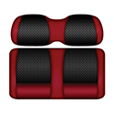 DoubleTake Clubhouse Rear Cushion Set, Universal, Black/Ruby