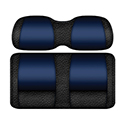DoubleTake Veranda Seat Pod Cushion Set, Club Car DS New Style 00+, Black/Navy