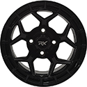 RHOX Venom Gloss Black, 12x7 ET-25