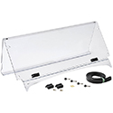 Windshield, 1/4" Impact Modified Clear 2 Piece, Yamaha Drive2