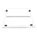 Windshield, Impact Modified Clear 2 Piece, E-Z-GO RXV 24+